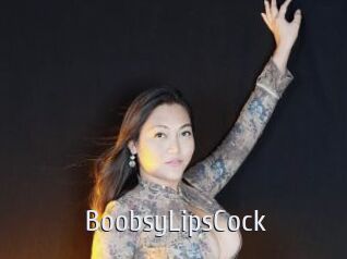 BoobsyLipsCock Cigare à moustache