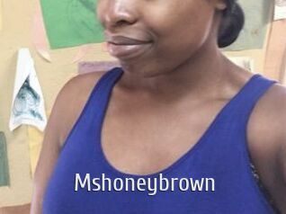 Mshoneybrown